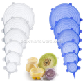 Tapas elásticas de silicona personalizadas FoodGrade para tazones y tazas